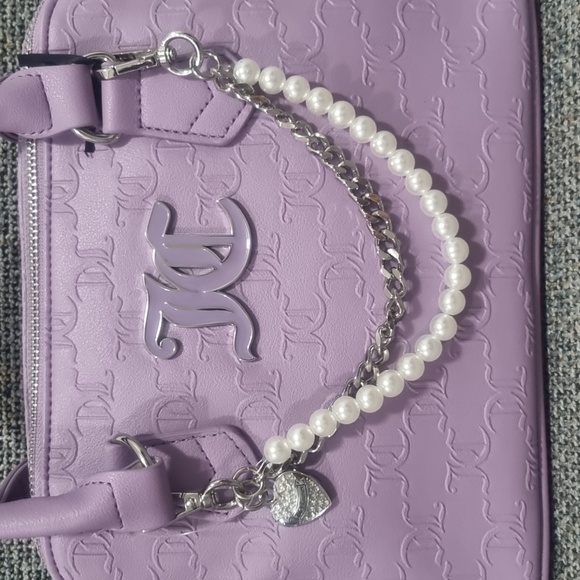 JUICY COUTURE Heritage 3pc Sporty Satchel Set in Lavender - Picture 4 of 17